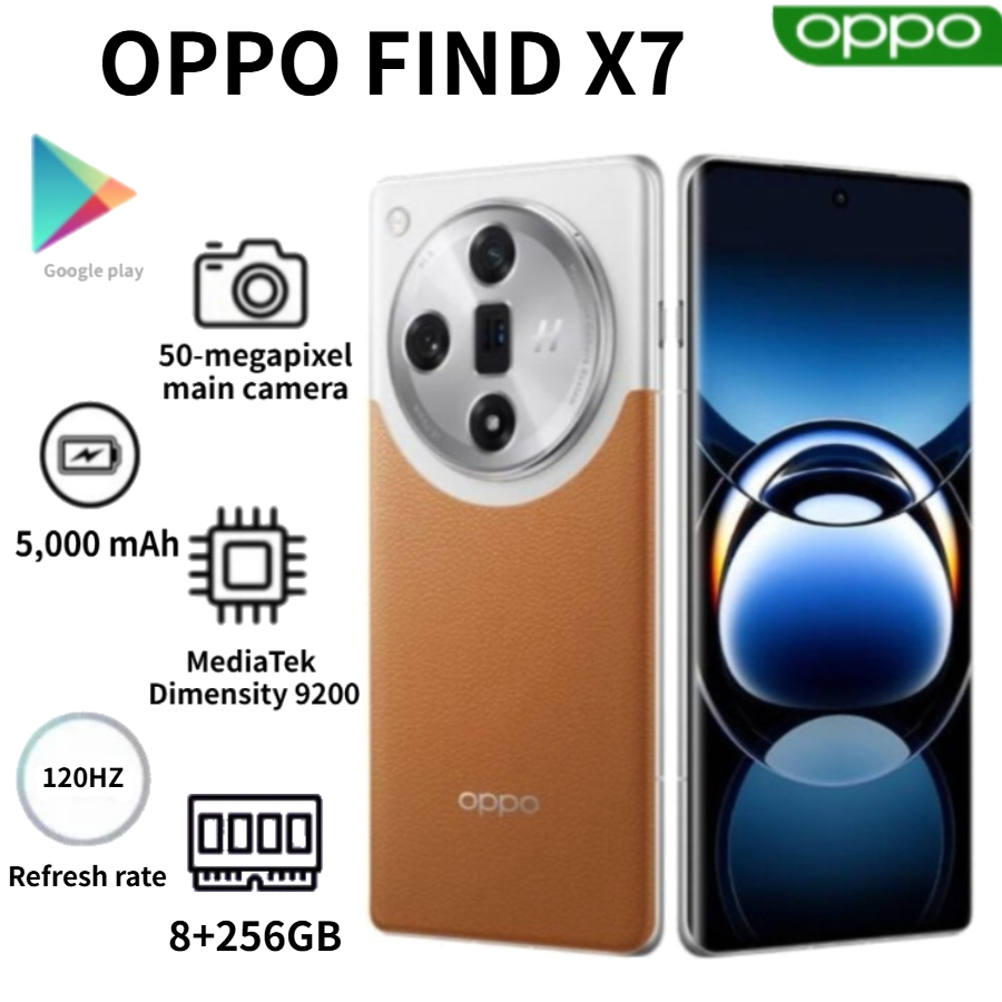 Khadas Vim4 8Gb - 2026年OPPO Find X7グローバル版フラッグシップスマートフォン、SIMフリー5G Android携帯電話、Dimensity 9300チップ、8GB RAM、256GBストレージ