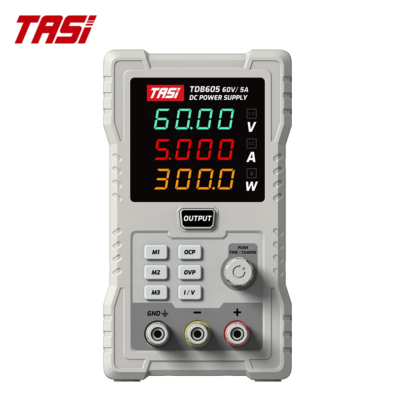 Programmable Dc Power Supply 60V 5A - TASI TDB605 60V 5A 調整可能デジタルリニアプログラマブルDC電源 110V入力