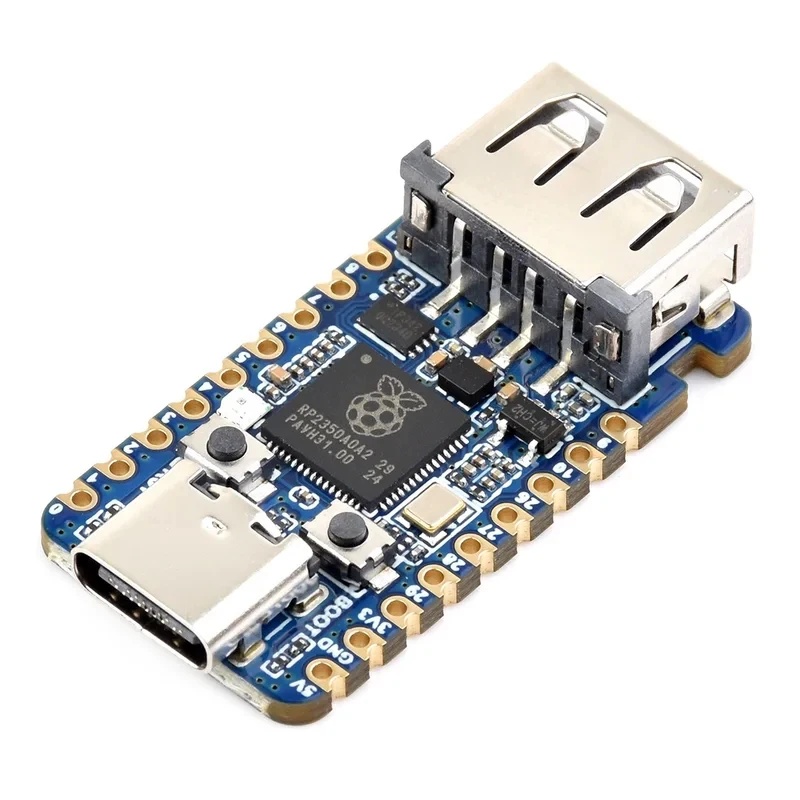 Banana Pi Bpi-M5 - Pi Pico 2 RP2350 USB A/Zero開発ボード、オンボードタイプA/C拡張ポート搭載、2.0/1.1伝送対応