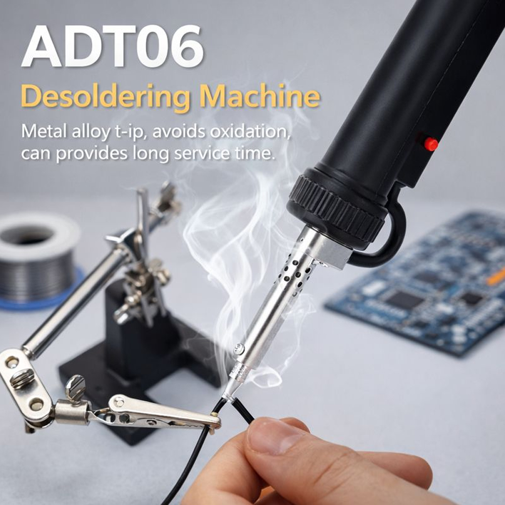 Desoldering Gun Vacuum Electric - BBT-680 電動真空はんだ吸い取り器 ポータブルはんだ付け・はんだ除去吸引ポンプ 鉄製ガン 電気錫はんだ付け修理ツール