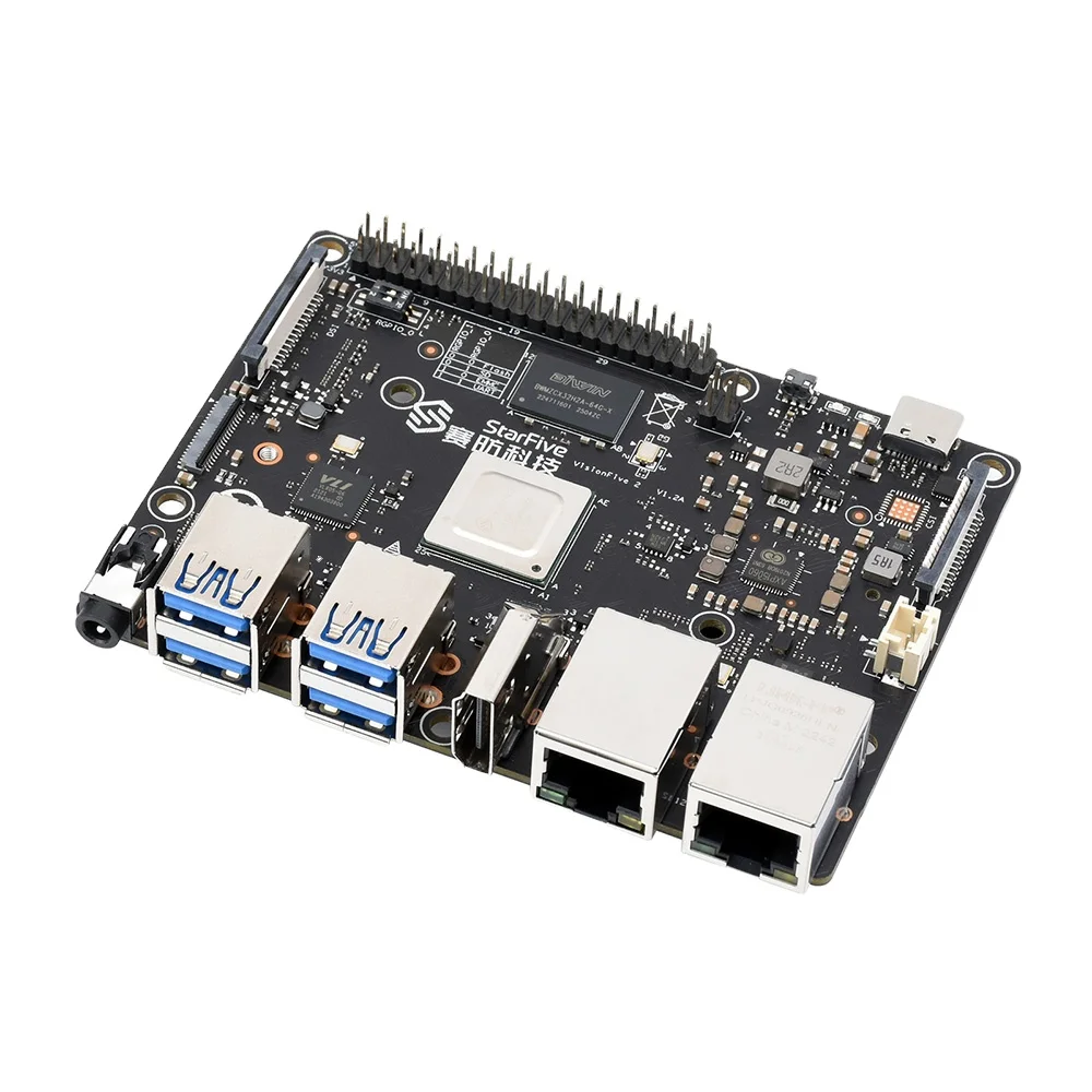 Raspberry Pi 5 8Gb Kit - VisionFive2 8GB WiFi AIキット RISC-Vシングルボードコンピュータ StarFive
