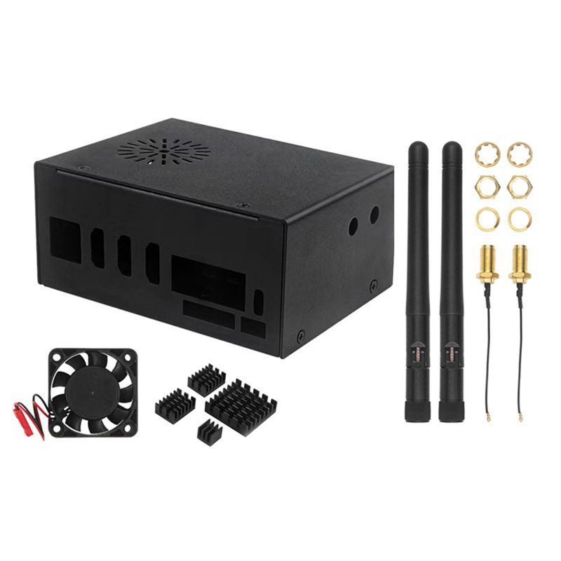 Orange Pi 5 Plus 16Gb - A29F-メタルケース 高品質ケース Orange Pi 5 Plus用