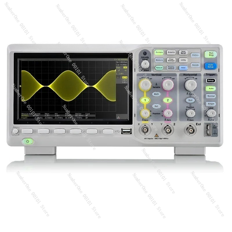 Digital Storage Oscilloscope 100Mhz 4Ch - SDS1204X-E SDS1104X-E 4チャンネルスーパーフォスファーオシロスコープ、200MHz 100MHz 1GSa/s 14Mptsデジタルストレージオシロスコープ