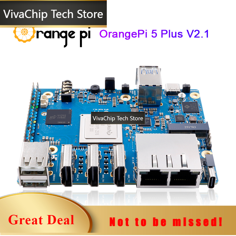 Orange Pi 5 Plus 16Gb - VivaCTOrange Pi 5 PlusミニPC開発ボード 16GB RAM