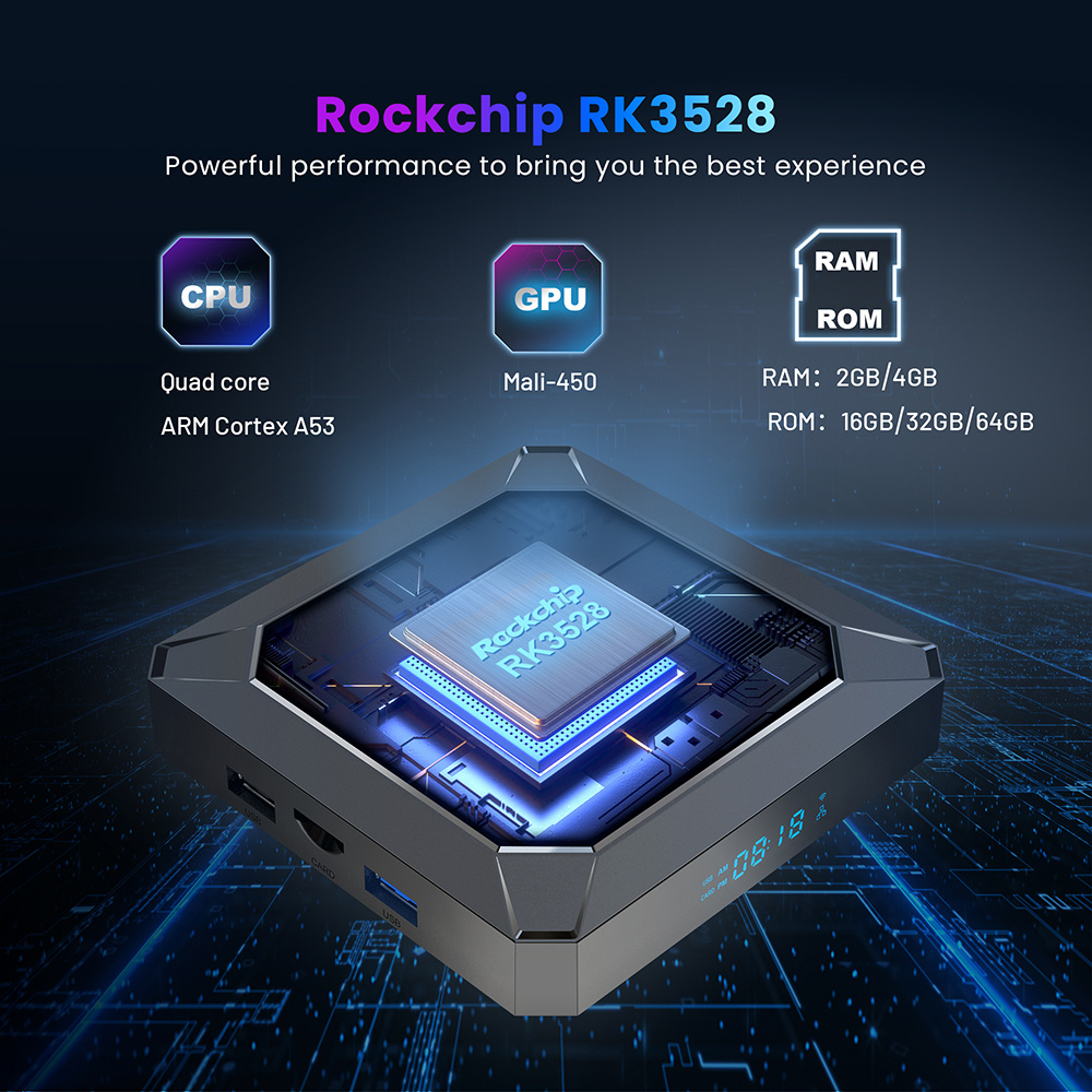 新しい X98K Android 13 TV ボックス 8K - Radxa Rock 5B 16Gb のレビューと価格