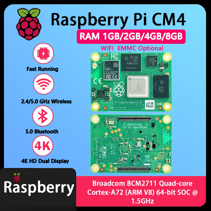 Raspberry Pi CM4 1GB/2GB/4GB/8 - Raspberry Pi Compute Module 4 8Gb 32Gb のレビューと価格