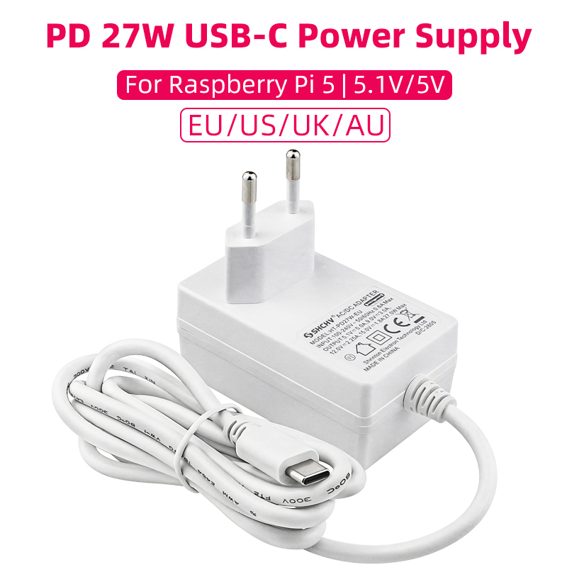 PD 27W Raspberry Pi 5 5.1V 5A電 - Banana Pi Bpi-M5 のレビューと価格