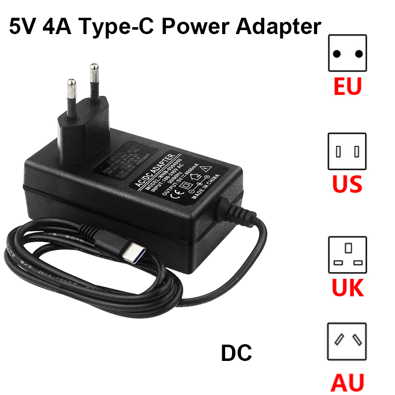 5V 4A電源 20W USB Type-C電源アダプター  - Banana Pi Bpi-M5 のレビューと価格