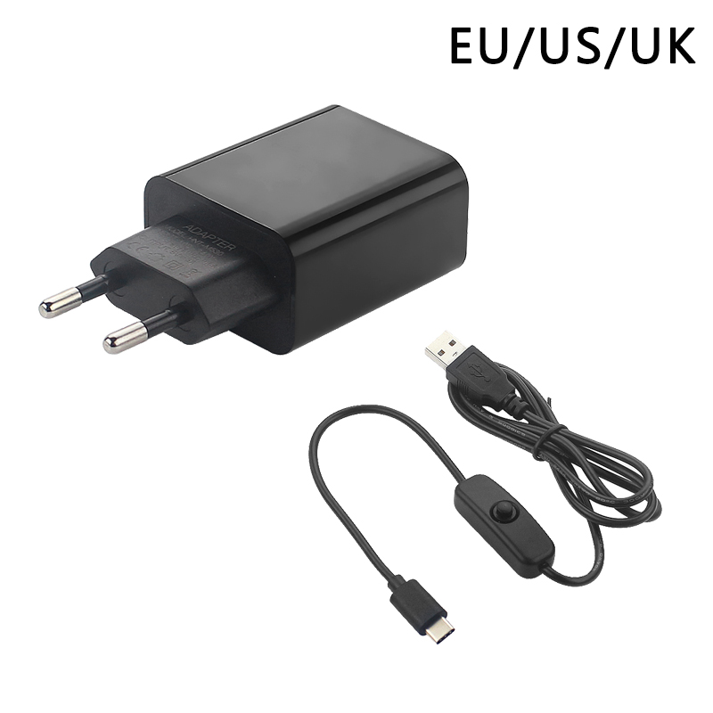 Raspberry Pi 4 電源 5V 3A 電源アダプタ - Banana Pi Bpi-M5 のレビューと価格