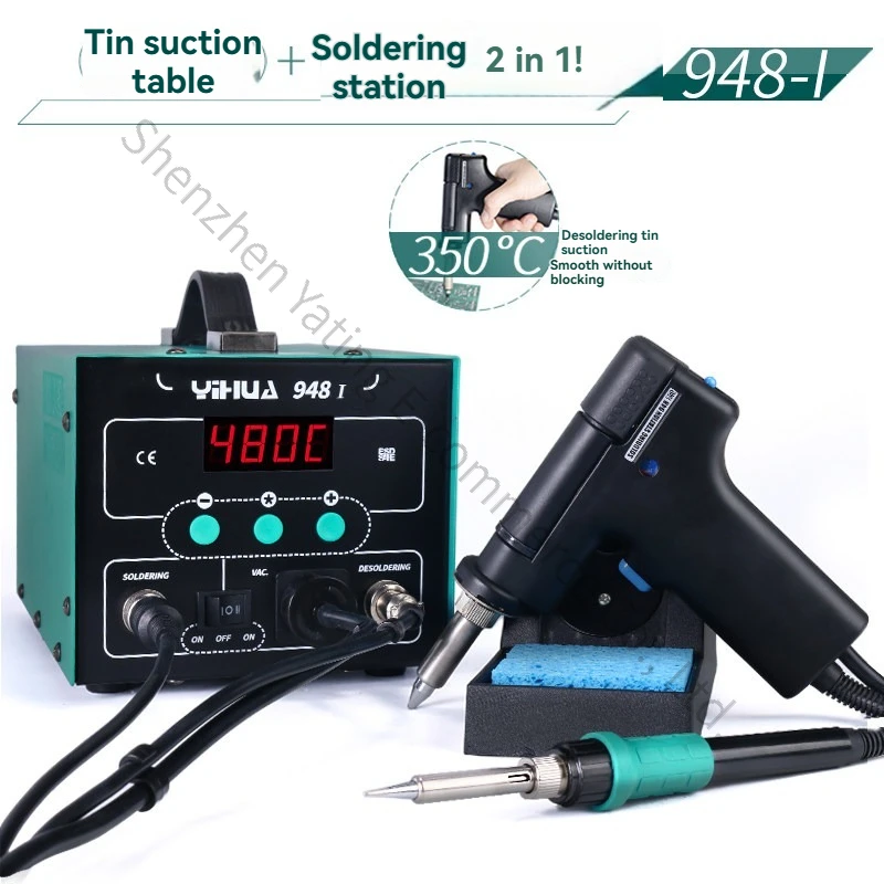 新しい 948-I 自動電気はんだ吸い取りポンプハイパワー電 - Desoldering Gun Vacuum Electric のレビューと価格