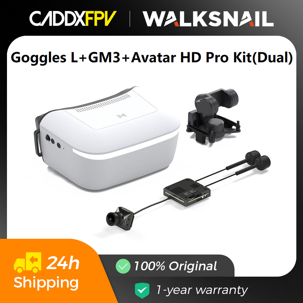 Caddx Walksnail Avatar HD ゴーグル - Fpv Goggles Avatar Hd Receiver のレビューと価格