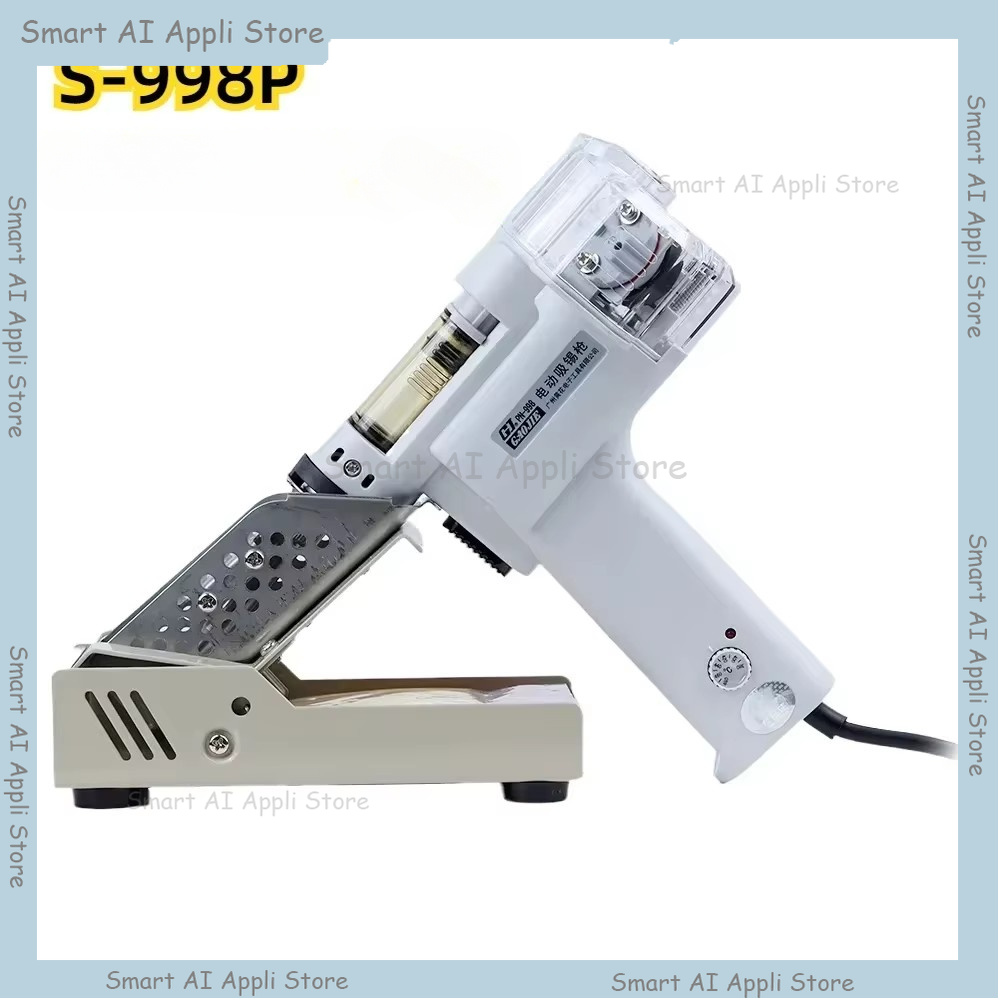 S-998P ダブルポンプ式電動はんだ除去ガン 100W 真 - Desoldering Gun Vacuum Electric のレビューと価格