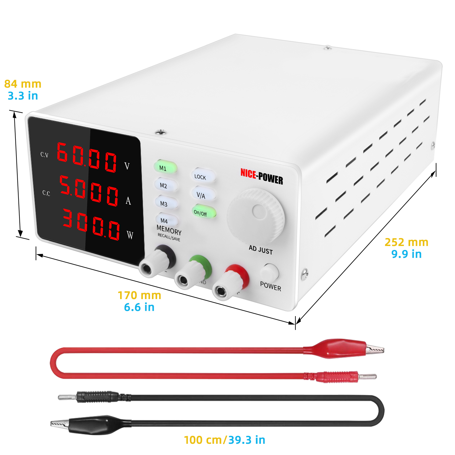 新設計の優れた電源 Spps-S605 60V 5A デジタ - Programmable Dc Power Supply 60V 5A のレビューと価格