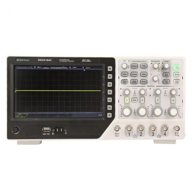 Hantek DSO4104C デジタルストレージオシロスコ - Digital Storage Oscilloscope 100Mhz 4Ch のレビューと価格
