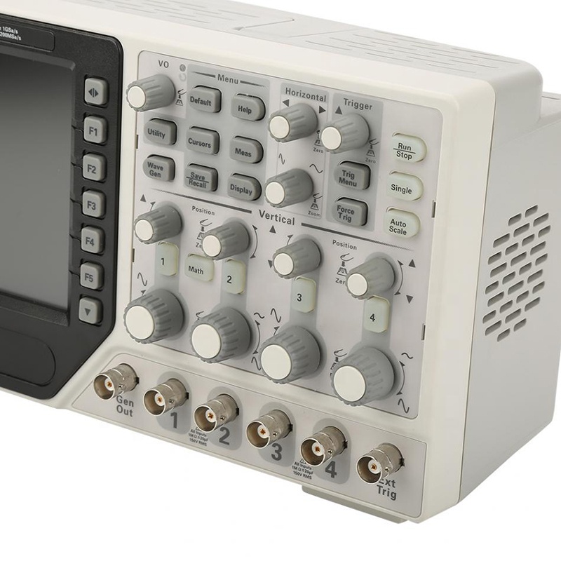 Hantek DSO4104C デジタルストレージオシロスコ - Digital Storage Oscilloscope 100Mhz 4Ch のレビューと価格