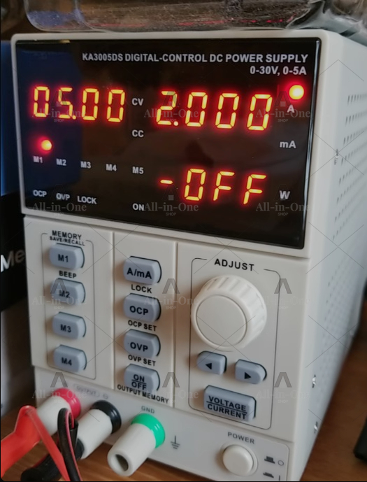KA3003D / KA3005P デジタルプログラマブル  - Programmable Dc Power Supply 60V 5A のレビューと価格