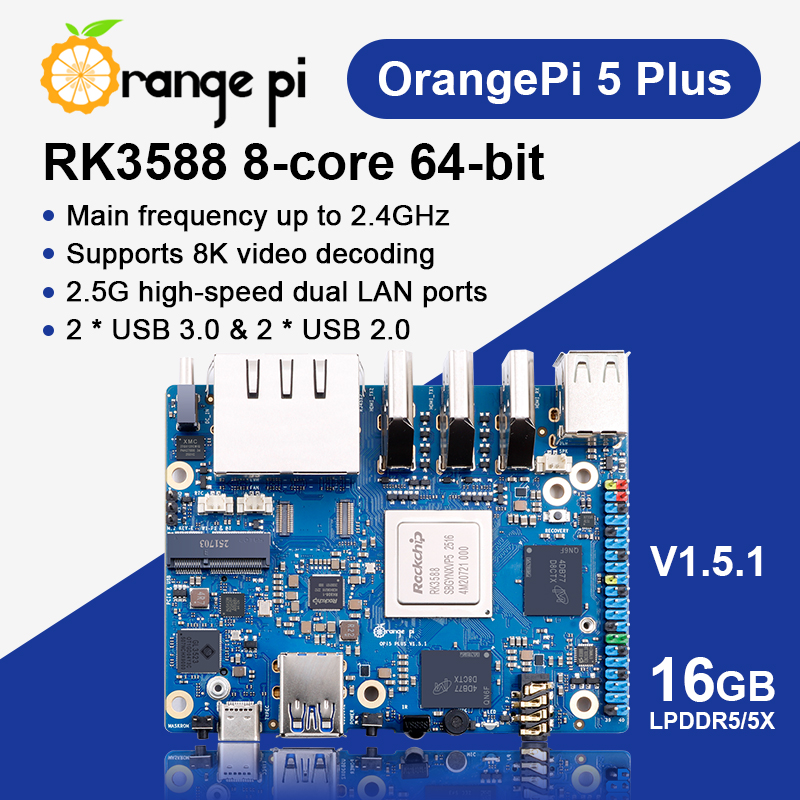 AvaCoreOrange Pi 5 Plus 16GB R - Orange Pi 5 Plus 16Gb のレビューと価格
