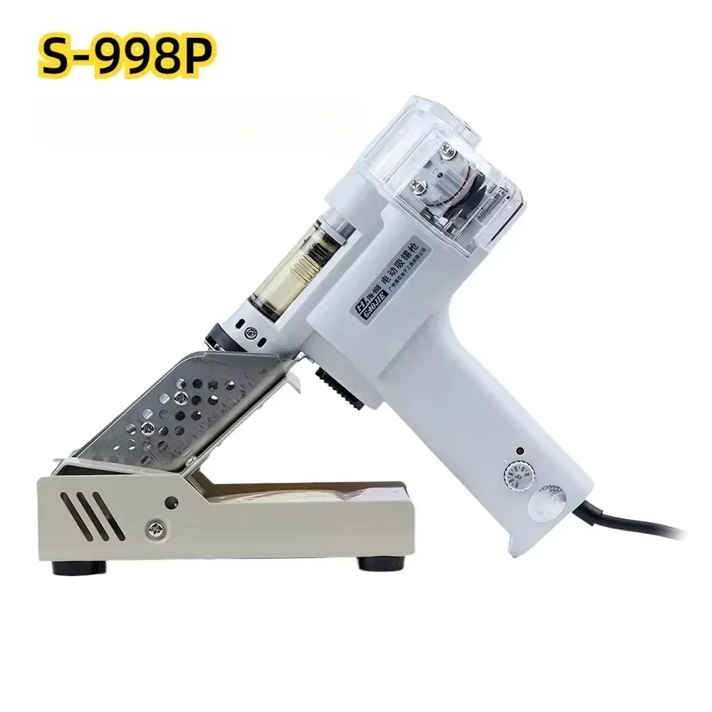 S-998P ダブルポンプ電動はんだ吸い取り器 100W 電 - Desoldering Gun Vacuum Electric のレビューと価格