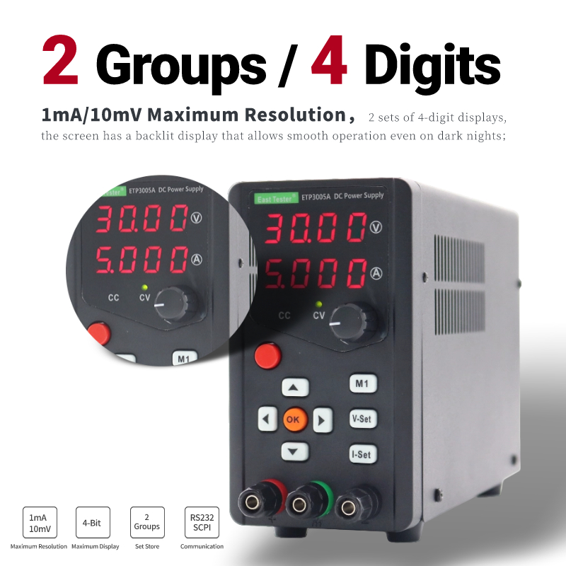 プログラム可能なDC安定化電源、シングルチャンネル、4つのL - Programmable Dc Power Supply 60V 5A のレビューと価格