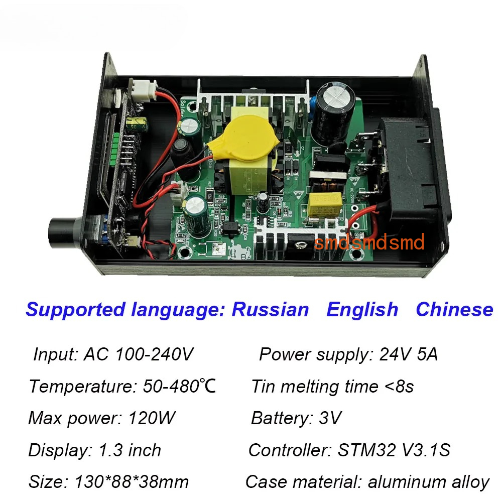 STM32 V3.1S T12 はんだ付けステーション OL - Soldering Station T12 Oled のレビューと価格