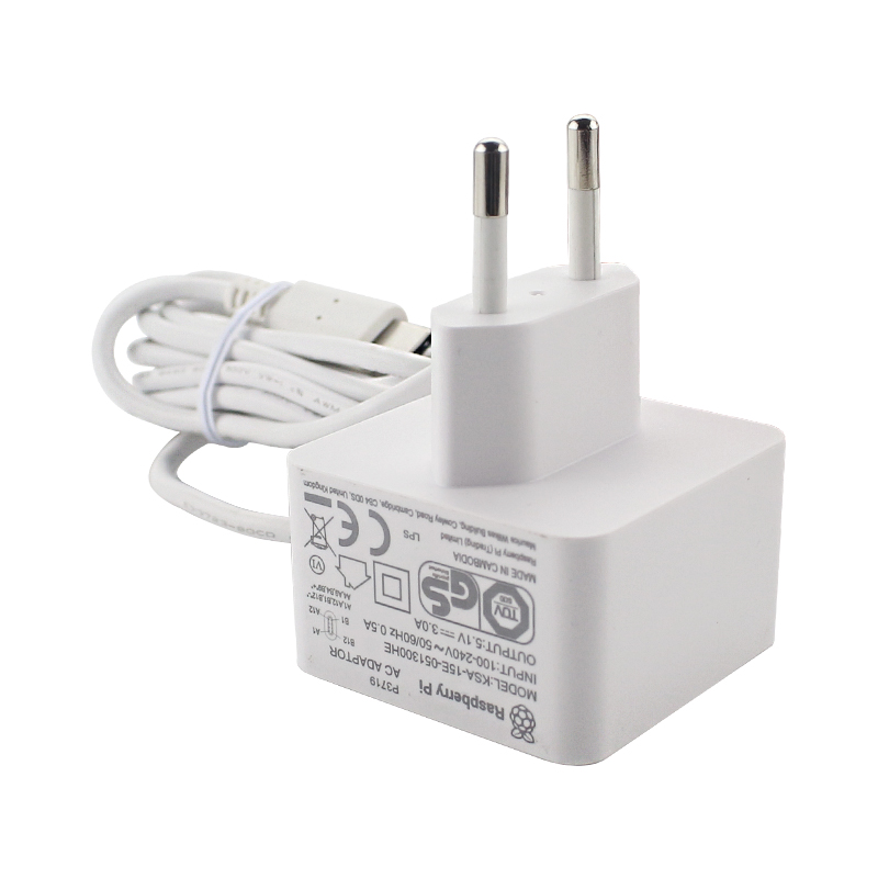 開発者用の4つの電源アダプター,5v,3a充電器,EU uk - Banana Pi Bpi-M5 のレビューと価格