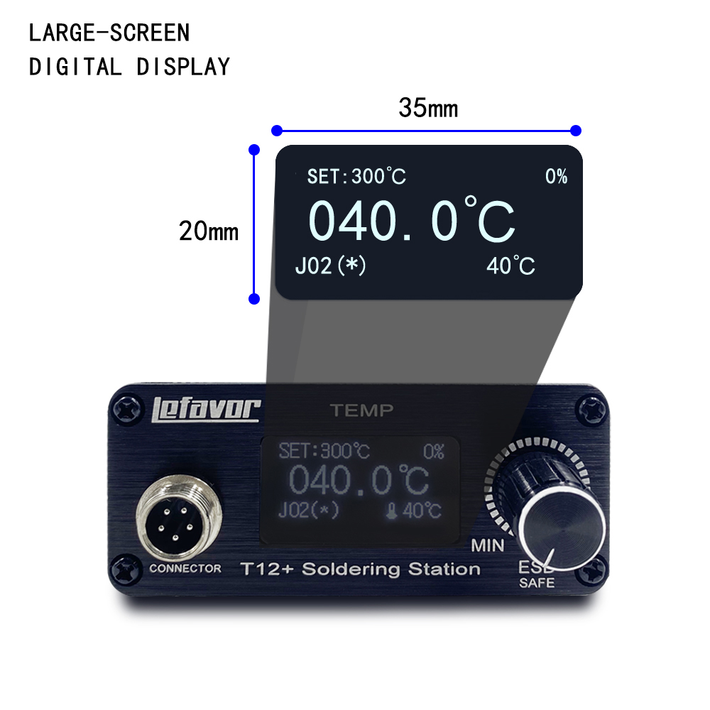 T12 + はんだステーションはんだごて 1.3 インチ O - Soldering Station T12 Oled のレビューと価格